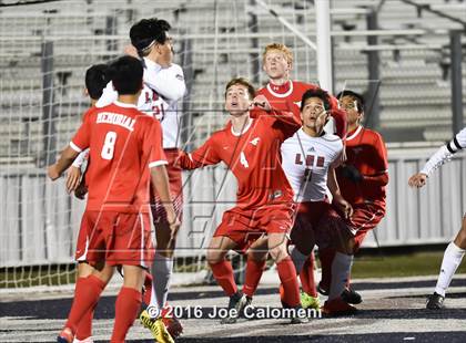 Thumbnail 2 in Lee [Robert E.] vs Memorial (Smithson Valley Tournament) photogallery.
