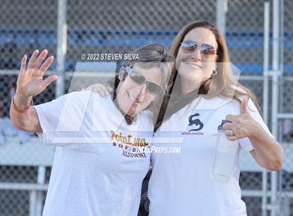 Thumbnail 2 in Point Loma Varsity/Alumni Softball Game photogallery.