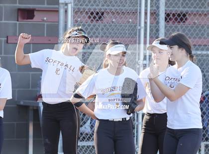 Thumbnail 1 in Point Loma Varsity/Alumni Softball Game photogallery.