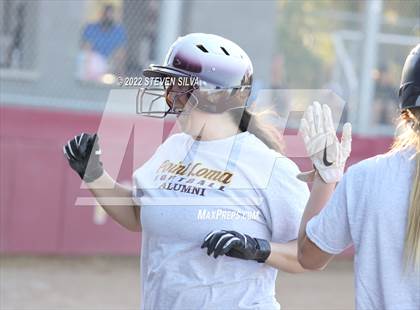 Thumbnail 2 in Point Loma Varsity/Alumni Softball Game photogallery.