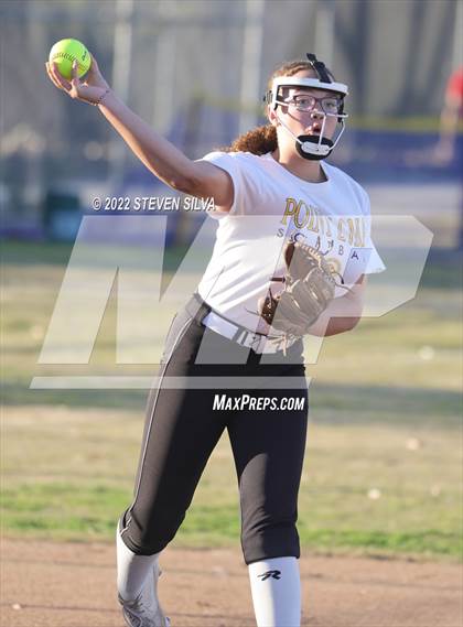Thumbnail 1 in Point Loma Varsity/Alumni Softball Game photogallery.