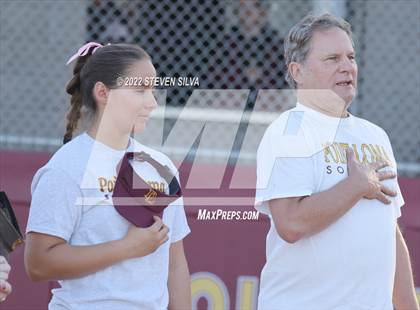 Thumbnail 2 in Point Loma Varsity/Alumni Softball Game photogallery.
