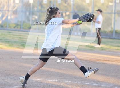 Thumbnail 3 in Point Loma Varsity/Alumni Softball Game photogallery.