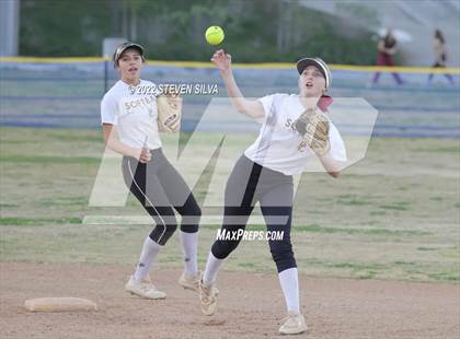 Thumbnail 1 in Point Loma Varsity/Alumni Softball Game photogallery.