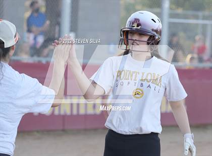 Thumbnail 1 in Point Loma Varsity/Alumni Softball Game photogallery.