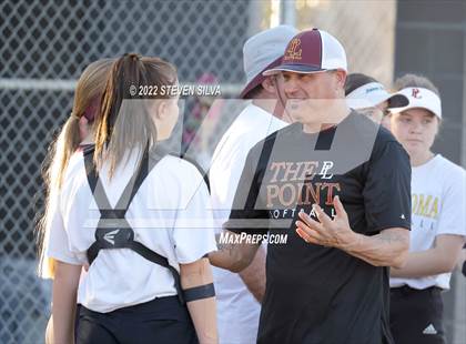 Thumbnail 3 in Point Loma Varsity/Alumni Softball Game photogallery.