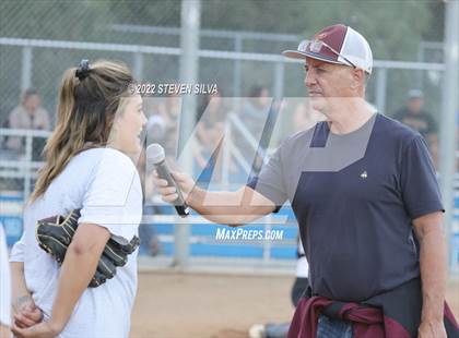 Thumbnail 2 in Point Loma Varsity/Alumni Softball Game photogallery.