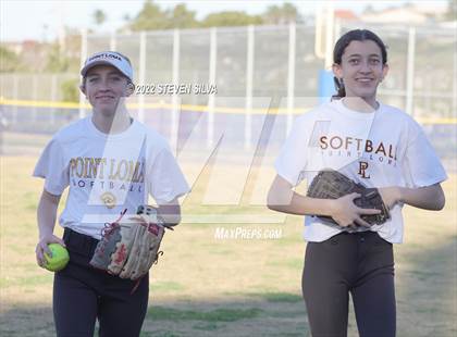 Thumbnail 2 in Point Loma Varsity/Alumni Softball Game photogallery.