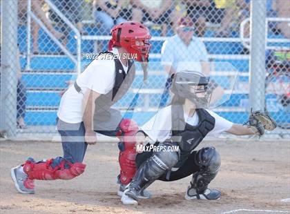 Thumbnail 3 in Point Loma Varsity/Alumni Softball Game photogallery.