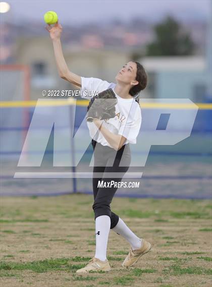 Thumbnail 3 in Point Loma Varsity/Alumni Softball Game photogallery.