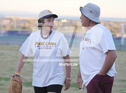 Thumbnail 3 in Point Loma Varsity/Alumni Softball Game photogallery.