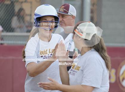 Thumbnail 2 in Point Loma Varsity/Alumni Softball Game photogallery.