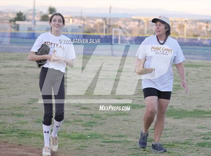 Thumbnail 2 in Point Loma Varsity/Alumni Softball Game photogallery.