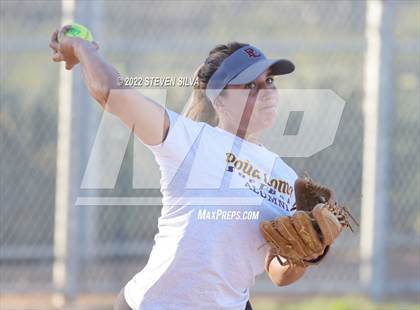 Thumbnail 2 in Point Loma Varsity/Alumni Softball Game photogallery.