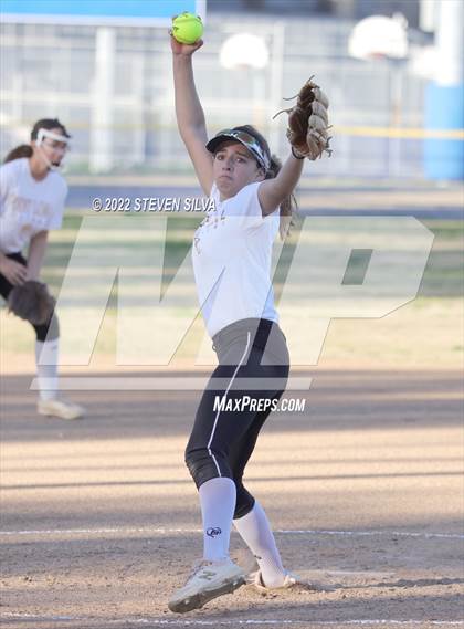 Thumbnail 2 in Point Loma Varsity/Alumni Softball Game photogallery.