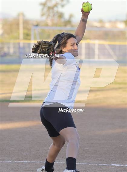 Thumbnail 2 in Point Loma Varsity/Alumni Softball Game photogallery.