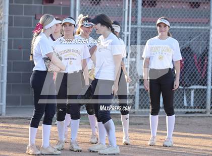 Thumbnail 2 in Point Loma Varsity/Alumni Softball Game photogallery.