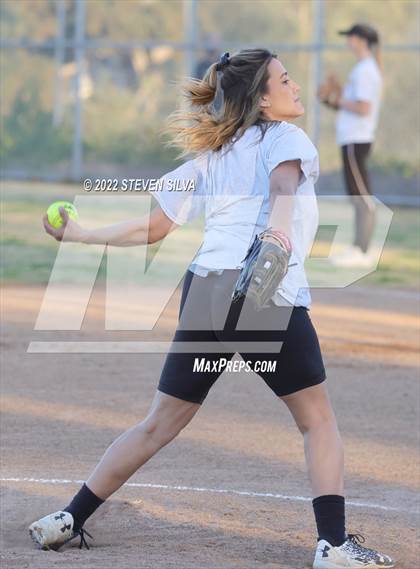 Thumbnail 1 in Point Loma Varsity/Alumni Softball Game photogallery.