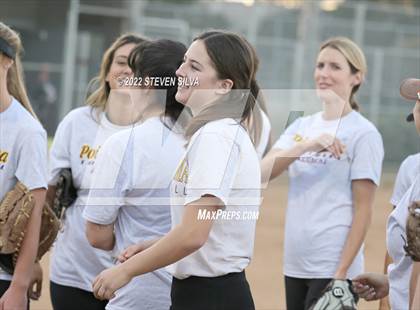 Thumbnail 1 in Point Loma Varsity/Alumni Softball Game photogallery.