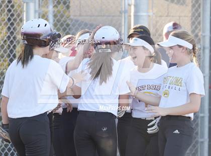Thumbnail 3 in Point Loma Varsity/Alumni Softball Game photogallery.