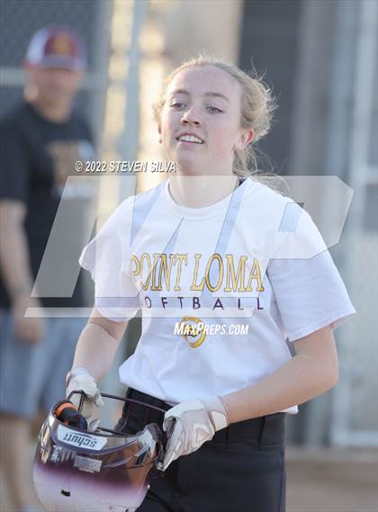 Thumbnail 2 in Point Loma Varsity/Alumni Softball Game photogallery.