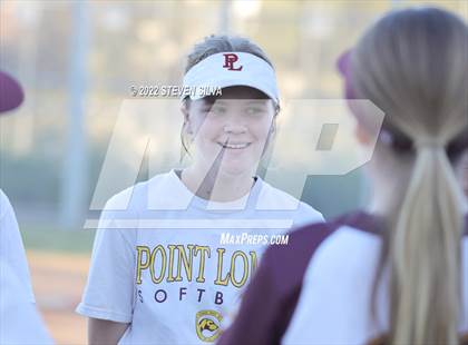 Thumbnail 2 in Point Loma Varsity/Alumni Softball Game photogallery.