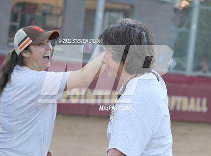 Thumbnail 3 in Point Loma Varsity/Alumni Softball Game photogallery.