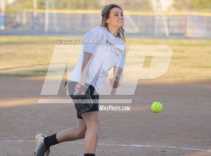 Thumbnail 3 in Point Loma Varsity/Alumni Softball Game photogallery.