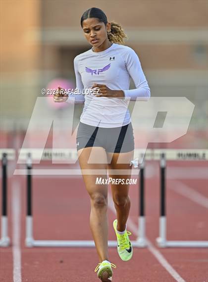 Thumbnail 1 in UIL Track & Field 6A Region 3 Regional Final Preliminaries (300 Meter Hurdles) photogallery.