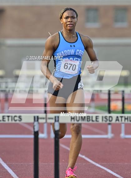 Thumbnail 2 in UIL Track & Field 6A Region 3 Regional Final Preliminaries (300 Meter Hurdles) photogallery.