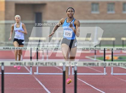 Thumbnail 1 in UIL Track & Field 6A Region 3 Regional Final Preliminaries (300 Meter Hurdles) photogallery.