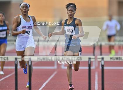 Thumbnail 1 in UIL Track & Field 6A Region 3 Regional Final Preliminaries (300 Meter Hurdles) photogallery.