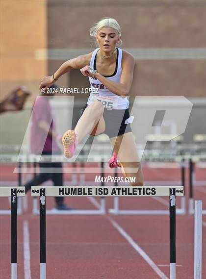 Thumbnail 3 in UIL Track & Field 6A Region 3 Regional Final Preliminaries (300 Meter Hurdles) photogallery.