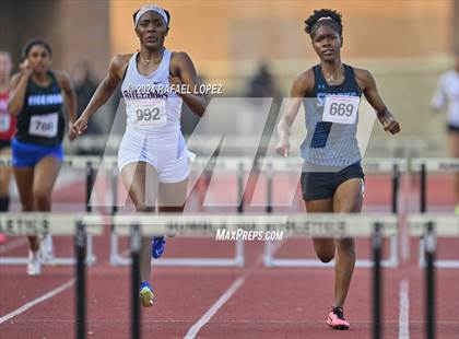 Thumbnail 3 in UIL Track & Field 6A Region 3 Regional Final Preliminaries (300 Meter Hurdles) photogallery.