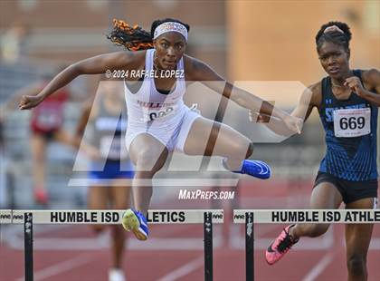 Thumbnail 3 in UIL Track & Field 6A Region 3 Regional Final Preliminaries (300 Meter Hurdles) photogallery.