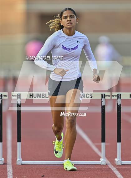Thumbnail 3 in UIL Track & Field 6A Region 3 Regional Final Preliminaries (300 Meter Hurdles) photogallery.