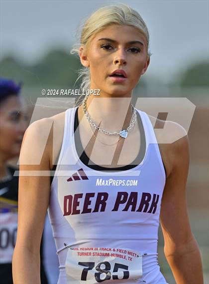 Thumbnail 2 in UIL Track & Field 6A Region 3 Regional Final Preliminaries (300 Meter Hurdles) photogallery.