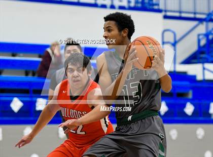 Thumbnail 3 in Taft vs. Three Rivers (Falls City Basketball Tournament) photogallery.