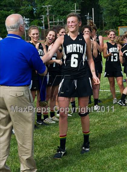 Thumbnail 3 in Barrington vs. North Kingstown (RIIL Division 1 Final) photogallery.