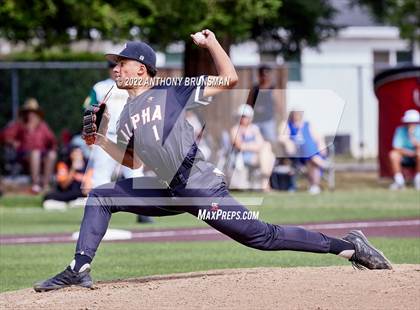 Thumbnail 3 in Alpha Charter vs. Rio Americano (CIF NorCal D3 Semi-Final) photogallery.