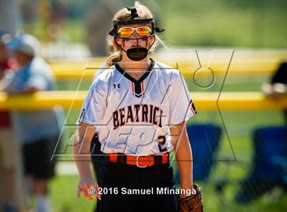Thumbnail 3 in North Platte vs. Beatrice (Lincoln Public Schools Softball Classic) photogallery.
