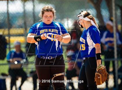 Thumbnail 3 in North Platte vs. Beatrice (Lincoln Public Schools Softball Classic) photogallery.