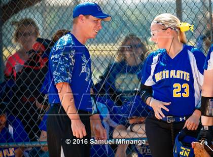Thumbnail 3 in North Platte vs. Beatrice (Lincoln Public Schools Softball Classic) photogallery.