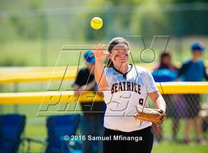 Thumbnail 3 in North Platte vs. Beatrice (Lincoln Public Schools Softball Classic) photogallery.