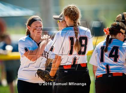 Thumbnail 3 in North Platte vs. Beatrice (Lincoln Public Schools Softball Classic) photogallery.