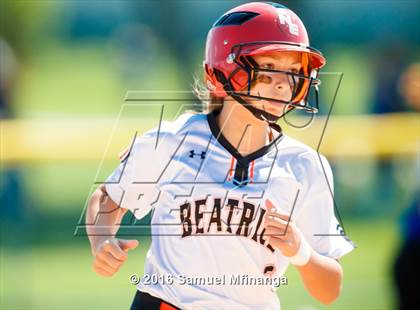 Thumbnail 2 in North Platte vs. Beatrice (Lincoln Public Schools Softball Classic) photogallery.