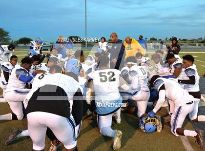 Thumbnail 2 in The Meadows School vs Democracy Prep Agassi (2A Southern Region Quarterfinal) photogallery.