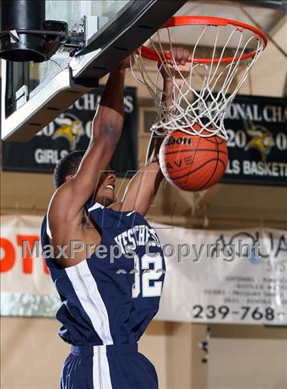Thumbnail 2 in Westchester Country Day vs St. Marks (City of Palms Classic) photogallery.