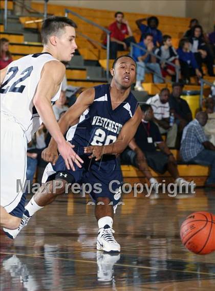 Thumbnail 3 in Westchester Country Day vs St. Marks (City of Palms Classic) photogallery.