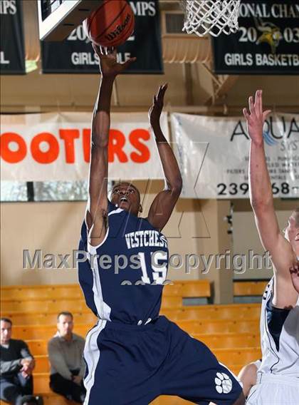 Thumbnail 1 in Westchester Country Day vs St. Marks (City of Palms Classic) photogallery.
